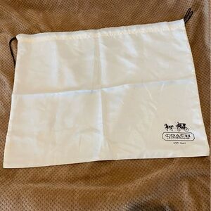 Coach purse designer dust bag. Gently used.